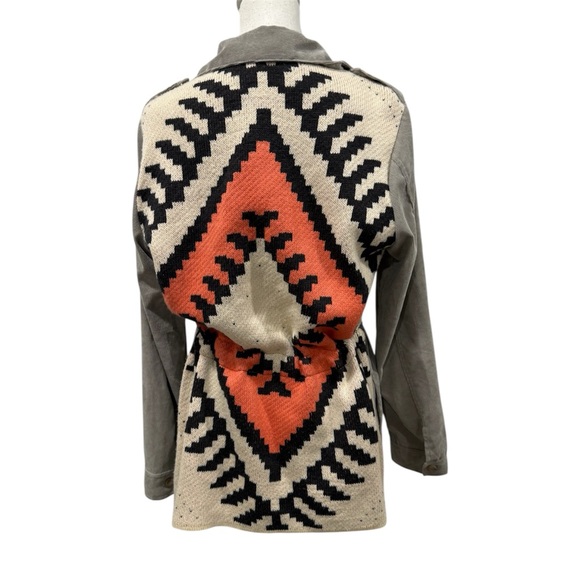 DAVI & DANI Southwestern Motif Lightweight Cord Utility Jacket - Picture 8 of 16